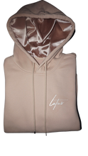 Load image into Gallery viewer, Champagne Satin Hoodie
