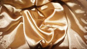 Tan Satin Hoodie